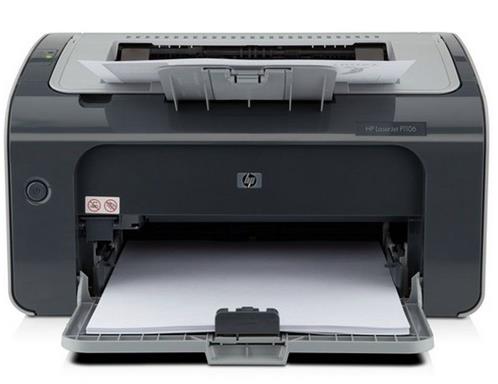 惠普(HP) LaserJet Pro P1106 黑白小型办公单功能激光